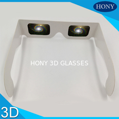 ورقة حيود 3D الألعاب النارية نظارات دوامة 3D ثلاثية الأبعاد نظارات كامل لون الطباعة
