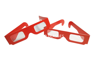 عرف الطباعة الأحمر سماوي نظارات 3D دائم مع عدسة كثافة chromad