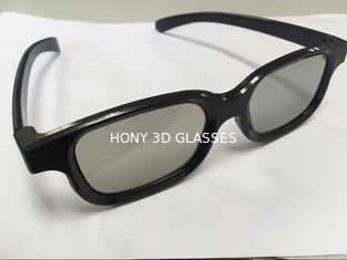 يمكن الاستقطاب البلاستيكية الاستقطاب نظارات 3D لمسرح الفيلم مع عدسة المضادة للخدش