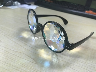 البلاستيك Hony منتج أحدث ، زهرة Lense نظارات Kaleidoscope للرقص Musice Fesvital