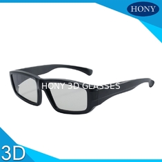 الكبار نظارات 3D الاستقطاب الخطي ، 3D نظارات 3D السلبي مع الإطار الأسود