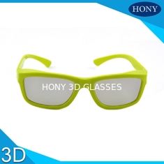 لينة الإطار الخطي المستقطب نظارات 3D خفيفة الوزن لمسرح كينو