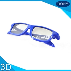 مريحة تصميم الخطي المستقطب نظارات 3D سمك 0.23mm لمسرح الفيلم IMAX
