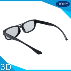 السلبي الخطي المستقطب 3D نظارات ABS البلاستيك الإطار لمسرح الفيلم