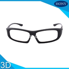 الكون IMAX السلبي سينما 3D نظارات سوداء الخطي الاستقطاب للبالغين
