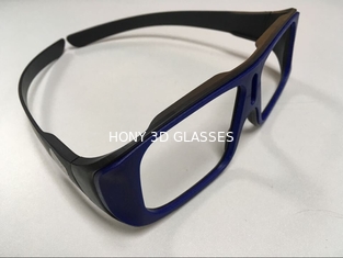 تتكشف الإطار الكبير الخطي الاستقطاب 3D نظارات 0.23mm عدسة لون مخصص