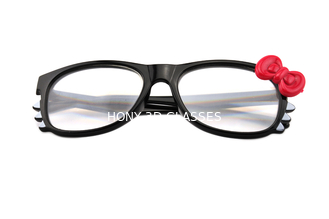 مضحك الخطي المستقطب نظارات 3D 0.7MM عدسة السماسي السلبي ل IMAX Sytem