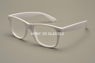 أبيض pc بلاستيكيّ إطار 3D لعبة ناريّة زجاج مع 2 مجموعة Lense