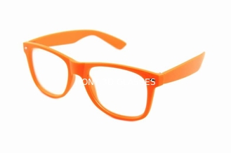 نظارات 3D الألعاب النارية ، والترويج نظارات العين ارتداء الإطار البرتقالي