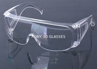 Pvc Hony Frame Material أحدث سلامة المنتج نظارات حماية العين لون واضح