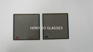 3D نظارات العارض مرشح المستقطب القدح سانت جوبان 4.2 - 4.4mm سمك