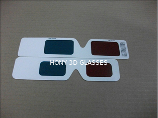الاستقطاب نظارات النقش 3D الأحمر سماوي مع الحيوانات الأليفة تصفية اللون، كروماديتف نظارات 3D
