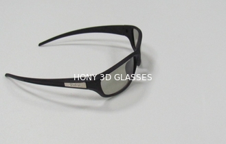 0.72mm العدسات البلاستيك التعميم الاستقطاب 3D نظارات للكمبيوتر CE