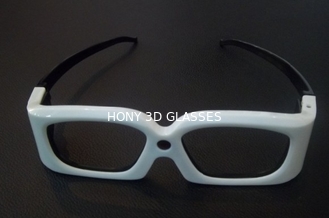 خفيفة الوزن DLP لينك النشط مصراع نظارات 3D ، نظارات فيوسونيك بروجيكتور