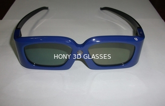 120 هرتز قابلة للشحن DLP لينك نظارات 3D للعدس 3D جاهزة ، أزرق أسود أبيض
