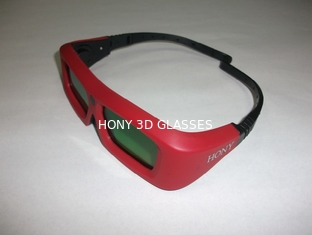 120 هرتز VR الأحمر DLP لينك النشط 3D نظارات التلفزيون 0.7MA مع CR2032 بطارية ليثيوم