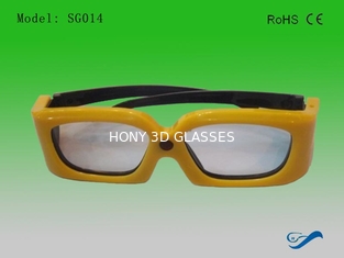 أصفر إطار dlp خطوة 3D زجاج مصراع نشط Eco ودّيّ Rohs ce