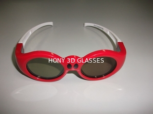 جميل الاطفال PC النشطة السلبي نظارات 3D الأشعة تحت الحمراء عالية النفاذية