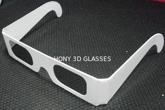 شعار مخصص ورقة 3D نظارات / كرتون ثلاثية الأبعاد نظارات