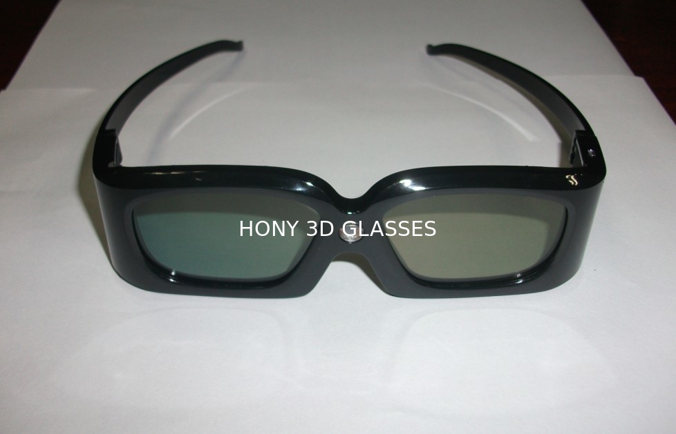 خفيفة الوزن DLP لينك النشط مصراع نظارات 3D ، نظارات فيوسونيك بروجيكتور