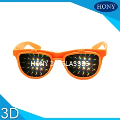 Hony 3D لعبة ناريّة يصوّر زجاج مع حيود حاجز مشبّك, ينقف فوق نظّارات شمس