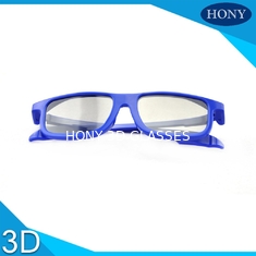 Cinema Reald Volfoni نظام استخدام التعميم 3D الاستقطاب النظارات أسود أزرق أبيض الإطار
