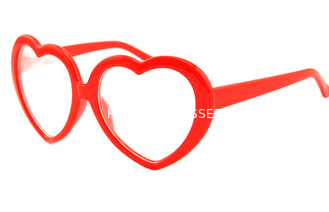 إطار القلب واضح نظارات حيود أحمر إطار القلب لحفل زفاف مهرجان استخدام الموسيقى