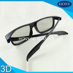 مريحة تصميم الخطي المستقطب نظارات 3D سمك 0.23mm لمسرح الفيلم IMAX
