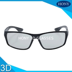 وقت طويل استخدام الخطي المستقطب نظارات 3D المضادة للخدش فيلم الإطار الأسود