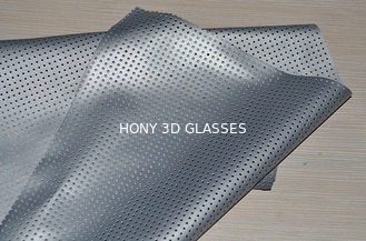 perforated pvc فضة عرض شاشة foldable ل 3D سينما