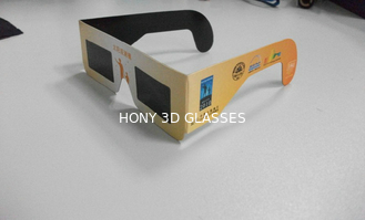 كسوف مستهلك شمسيّ يشاهد زجاج Eyewear مع إطار ورقيّ