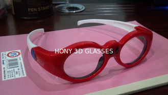 3D DLP Link Active Shutter 3D نظارات التلفزيون مع عدسات LCD القابلة لإعادة الشحن للأطفال